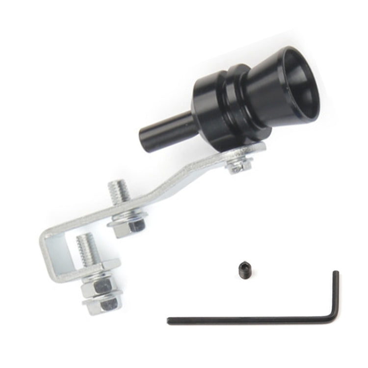 Universal Aluminum Turbo Sound Exhaust Muffler Pipe Whistle Car / Motorcycle Simulator Whistler, Size: M, Outside Diameter: 23mm