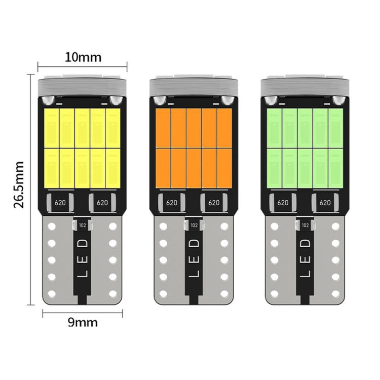 10pcs T10 4014-26SMD Car Bright Lights LED Clearance Light Lamp Reading Light