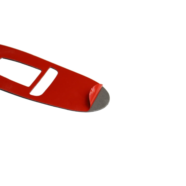 2 PCS Car Carbon Fiber Window Lift Panel Decorative Sticker for Infiniti Q50, Left Drive