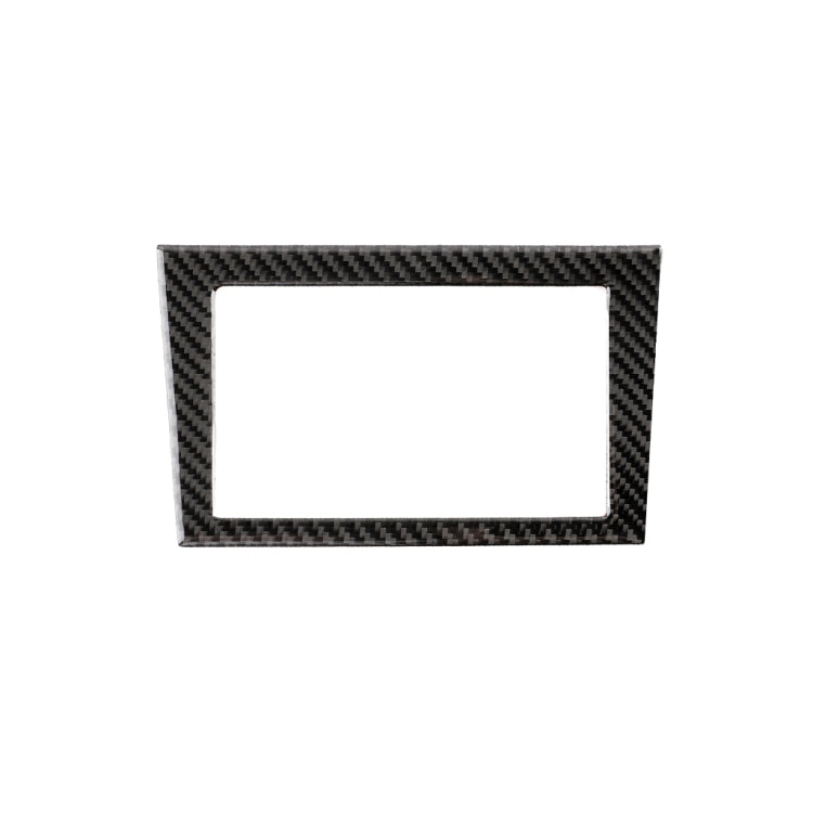 Car Carbon Fiber Navigation Frame Decorative Sticker for Infiniti Q50 / Q60 2014-2020