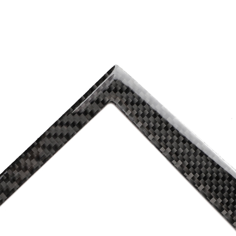 Car Carbon Fiber Navigation Frame Decorative Sticker for Infiniti Q50 / Q60 2014-2020