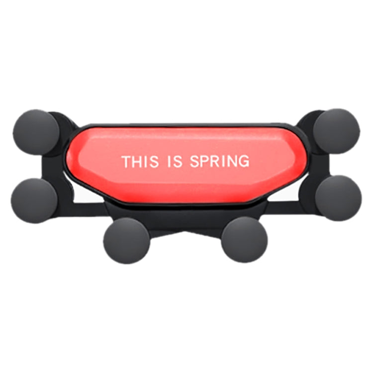 Car Air Outlet Six-claw Gravity Mobile Phone Holder Bracket