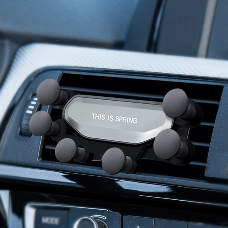 Car Air Outlet Six-claw Gravity Mobile Phone Holder Bracket