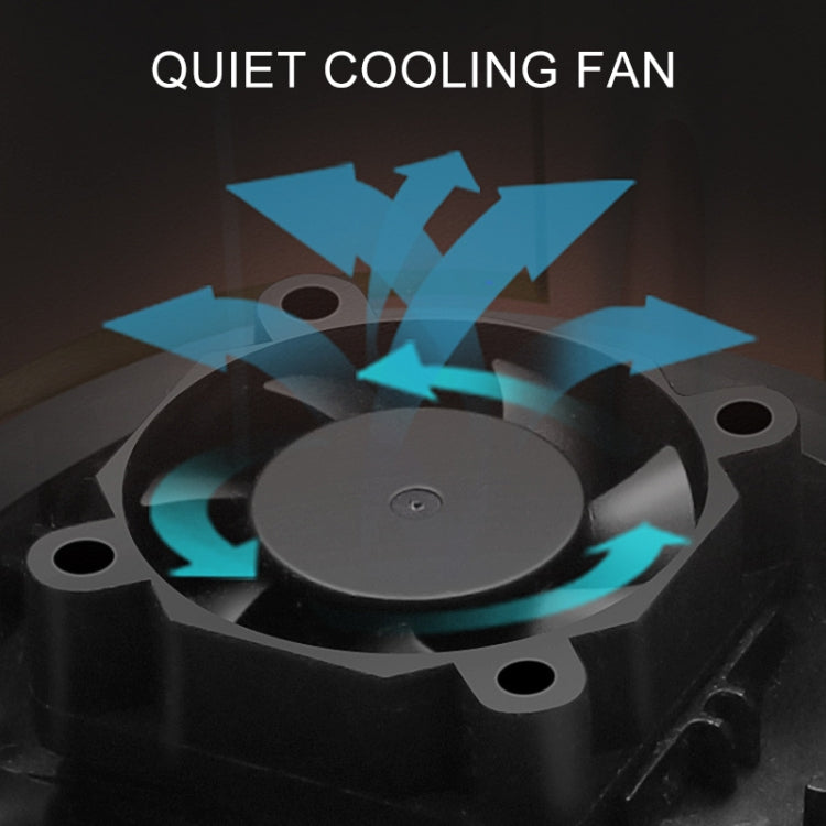 Universal Car QO3.0 Three Port USB Charger Power Outlet Adapter with LED Digital Voltmeter and Thermometer