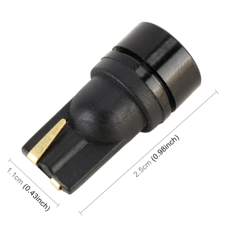 2 PCS T10 DC12V / 1.8W / 6000K / 140LM 4LEDs SMD-3030 Car Clearance Light