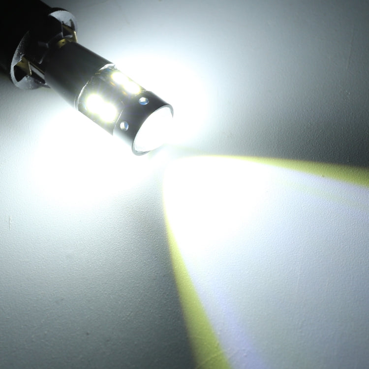 2 PCS T10 DC12V / 2.3W / 6000K / 180LM 10LEDs SMD-3030 Car Clearance Light, with Decoding