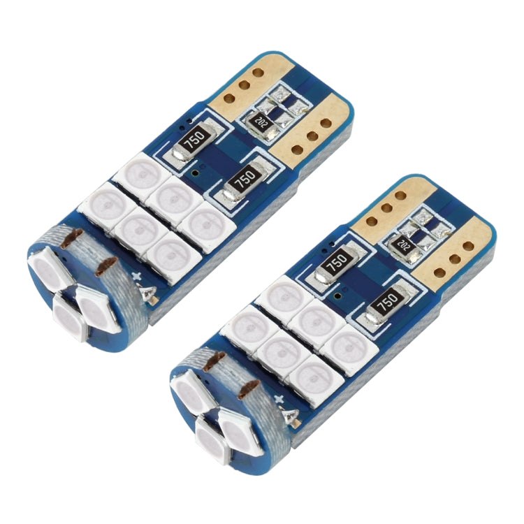 2 PCS T10 DC12 / 1W 9LEDs SMD-3030 Car Clearance Light