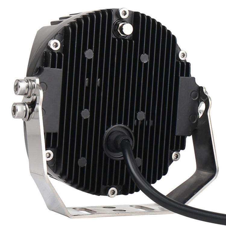 5 inch DC12V-24V 5000LM 6500K 50W Car LED Headlight for Jeep Wrangler / Harley