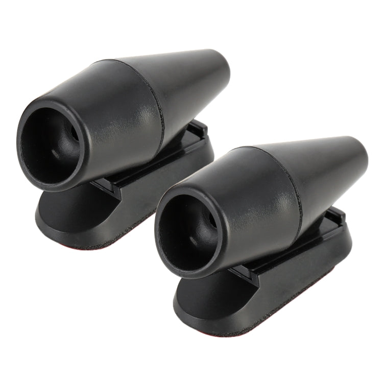 Pair Car ABS Deer Alert Sound Alarm Ultrasonic Wind Power Animal Repeller