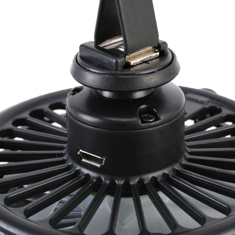 F203B Portable Car Air Outlet Sucker Electric Cooling Fan with Aromatherapy