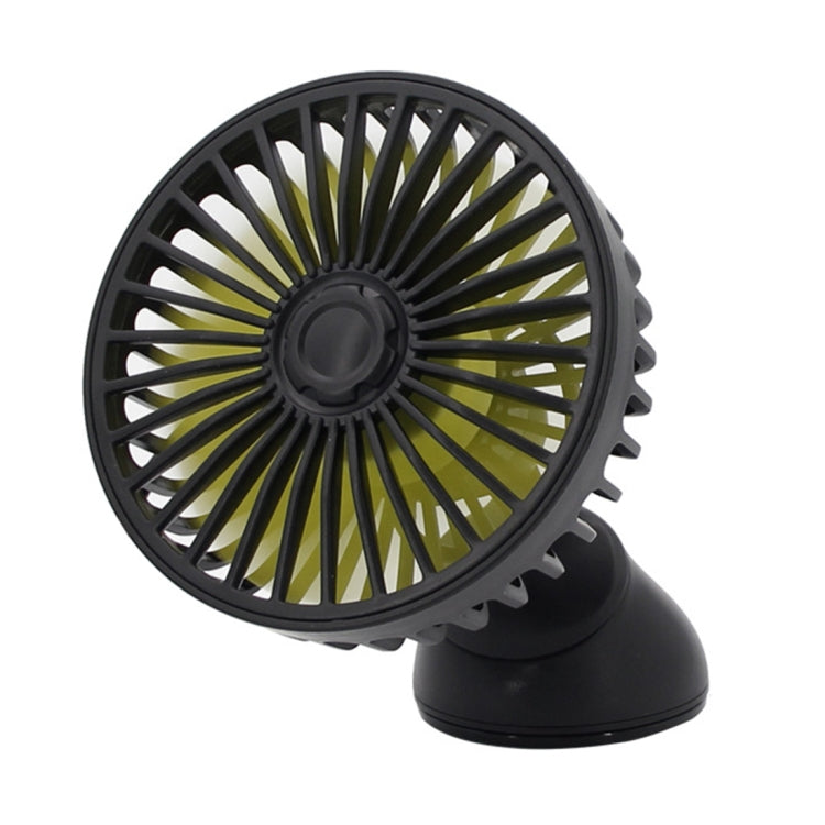 F403 Portable Car Center Console Sucker Electric Cooling Fan with Aromatherapy