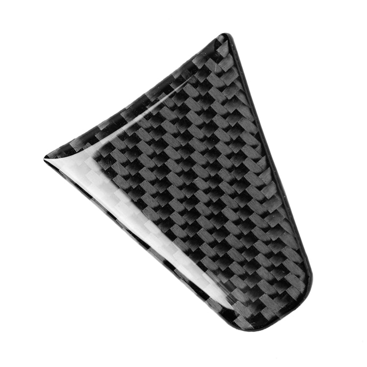 3 in 1 Car Carbon Fiber Steering Wheel Button Decorative Sticker for Honda Fit, Left and Right Drive Universal