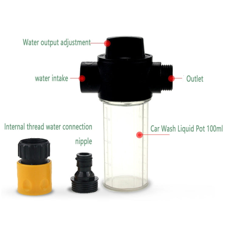 Portable Multi-functional Car Washer Water Gun Foam Pot Water Sprayer