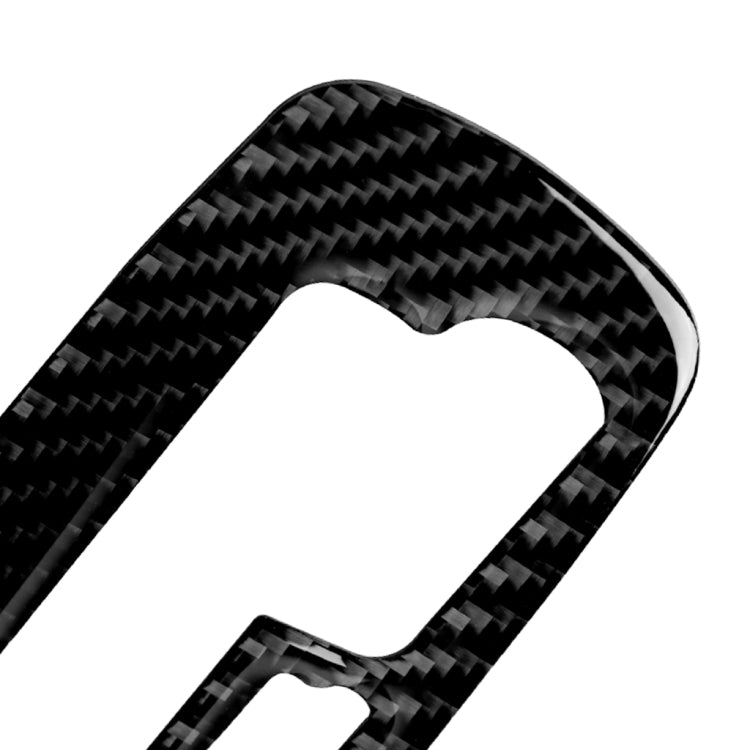 Car Carbon Fiber Center Control Gear Shift Position Panel Decorative Sticker for Chevrolet Cruze 2009-2015, Left and Right Drive Universal