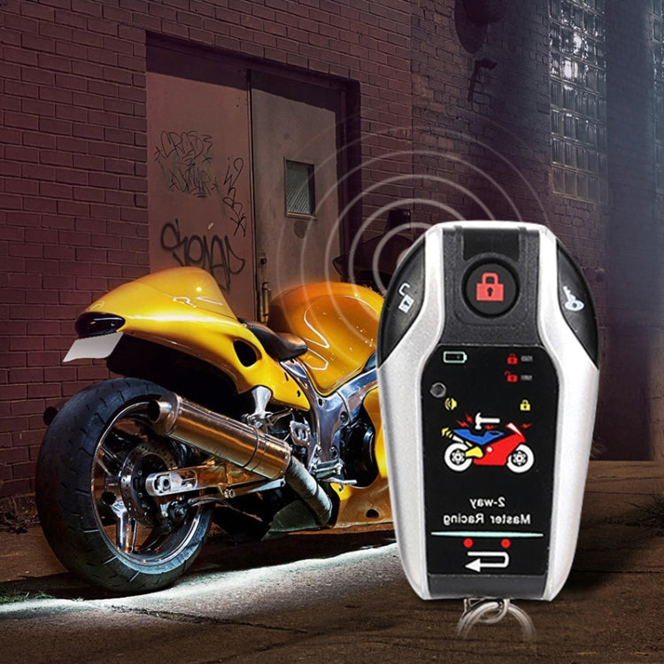 Universal Motorcycle Alarm Bidirectional Anti-theft Device with Induction Remote Control