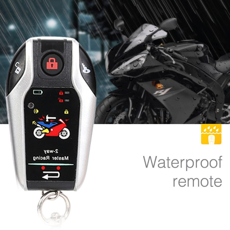 Universal Motorcycle Alarm Bidirectional Anti-theft Device with Induction Remote Control
