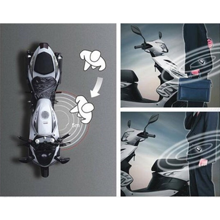 Universal Motorcycle Alarm Bidirectional Anti-theft Device with Induction Remote Control