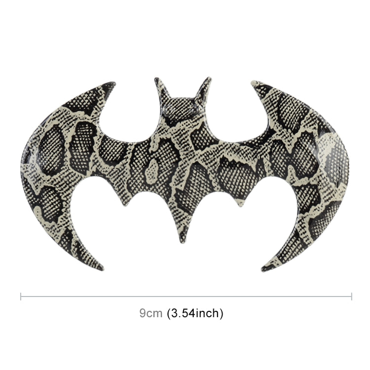 Bat Shape Metal Car Free Sticker