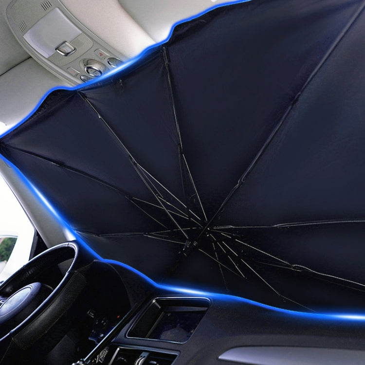 Car Retractable Sunshade Sunscreen Heat Insulation Front Windshield Sunshade, Small Size