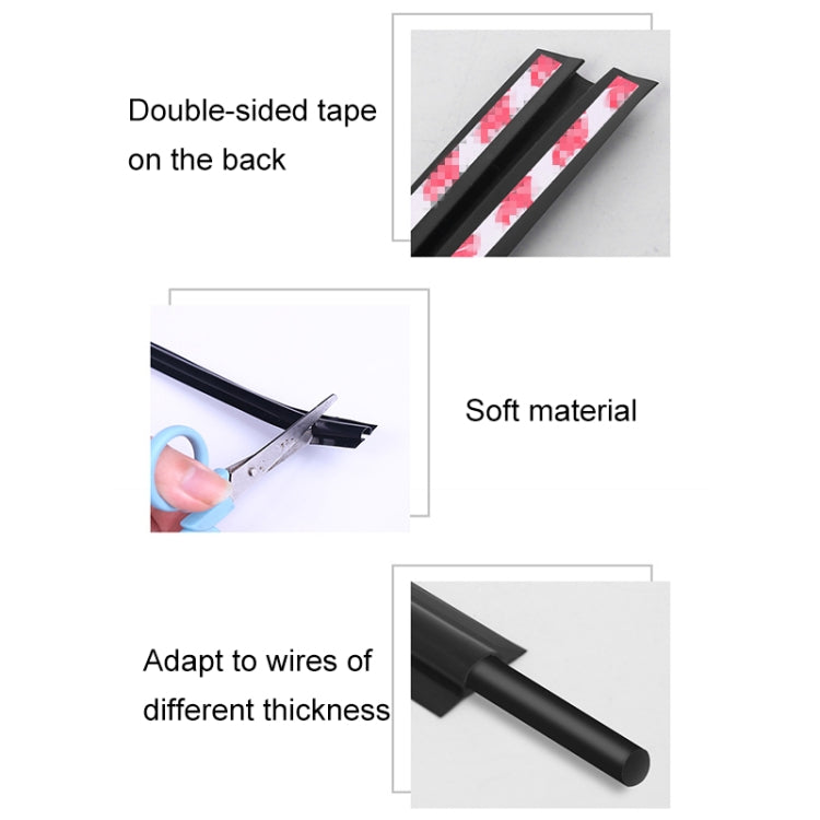 4 in 1 Concealed Car Wire Cover Beam Clamp Set