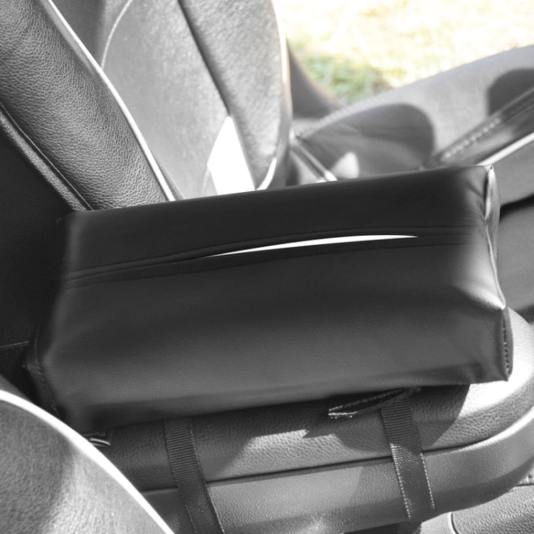 Car PU Leather Tissue Box, Size: 24x13x5cm