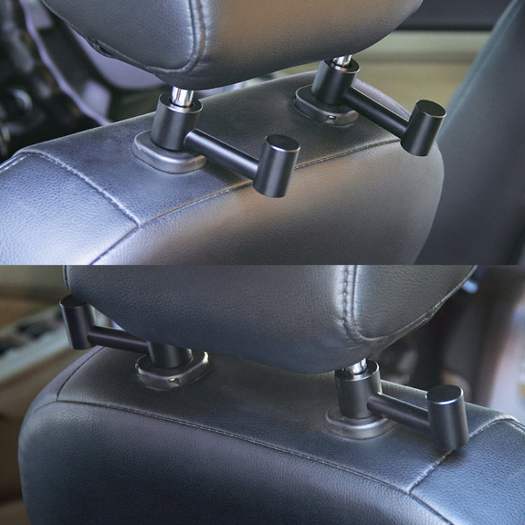 Car Hidden Creative Aluminum Alloy Seat Hook Organizer Storage Hanger