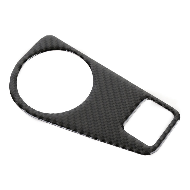 Car Carbon Fiber Headlight Switch Panel Decorative Sticker for Volkswagen Tiguan L 2019-2021, High Configuration