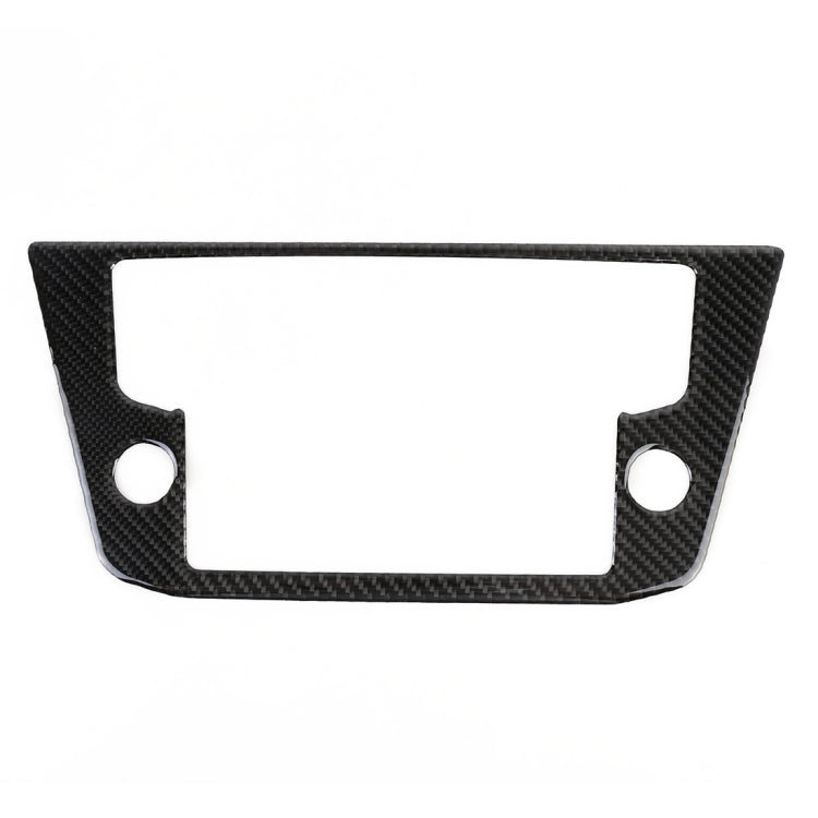 Car Carbon Fiber Navigation Frame Decorative Sticker for Volkswagen Tiguan L 2019-2021, High Configuration