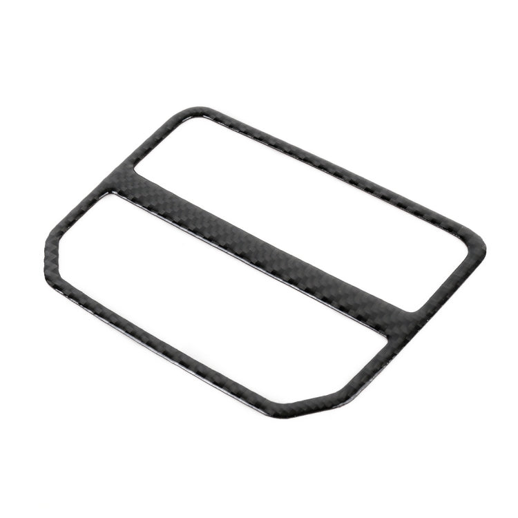 Car Carbon Fiber Rear Air Outlet Frame Decorative Sticker for Volkswagen Tiguan L 2019-2021