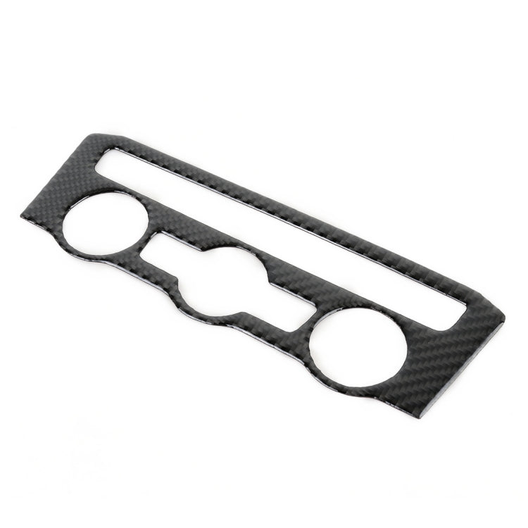 Car Carbon Fiber Air Conditioning Panel Decorative Sticker for Volkswagen Tiguan L 2019-2021, High Configuration