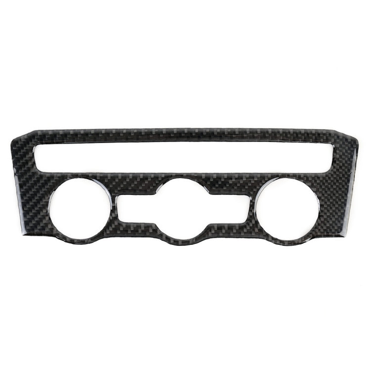Car Carbon Fiber Air Conditioning Panel Decorative Sticker for Volkswagen Tiguan L 2019-2021, High Configuration