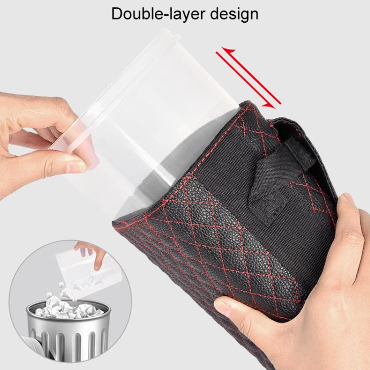 Car Back Seat Hook Garbage Can Car Storage Box