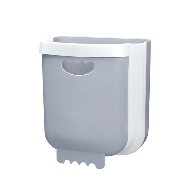 Car Folding Trash Can Household Kitchen Wall-mounted Ashbin