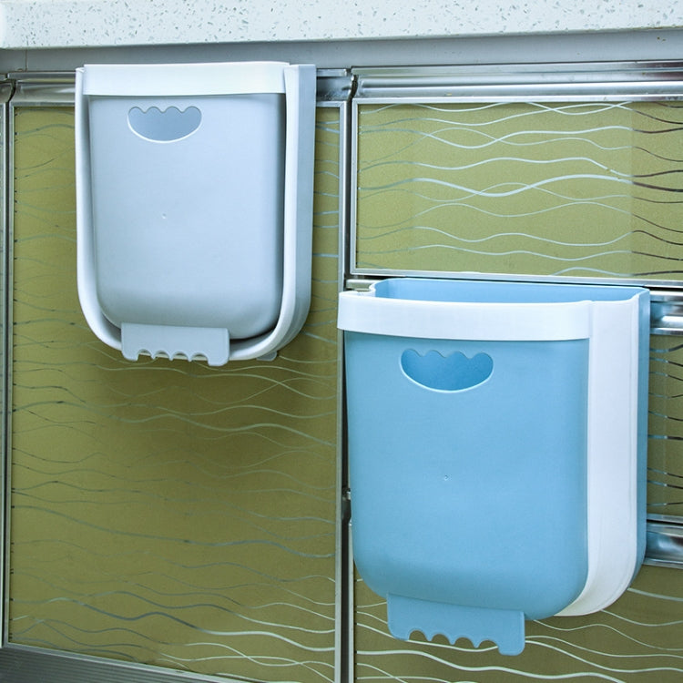 Car Folding Trash Can Household Kitchen Wall-mounted Ashbin