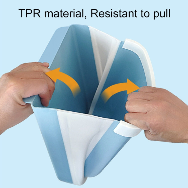 Car Folding Trash Can Household Kitchen Wall-mounted Ashbin