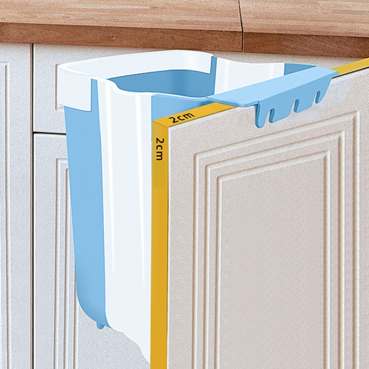 Car Folding Trash Can Household Kitchen Wall-mounted Ashbin