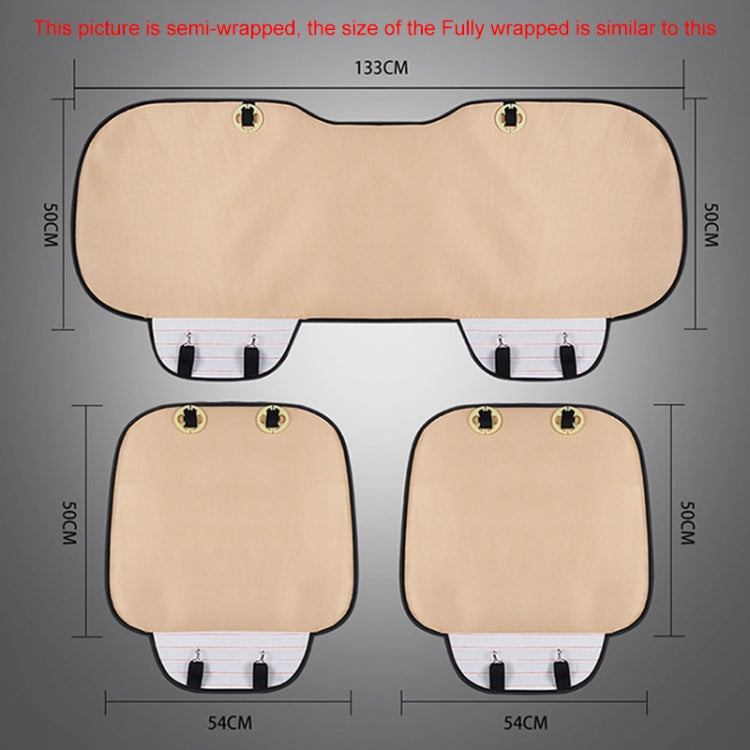 3 in 1 Car Seat Cushion Free Binding All Inclusive Seat Mat Set