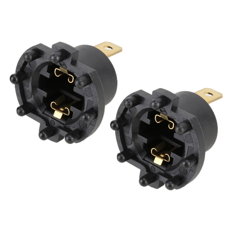 TK-203 1 Pair H7 Halogen Headlight Holder for Mazda 3 5 323 / Kawasaki ER6-F 2002-2005