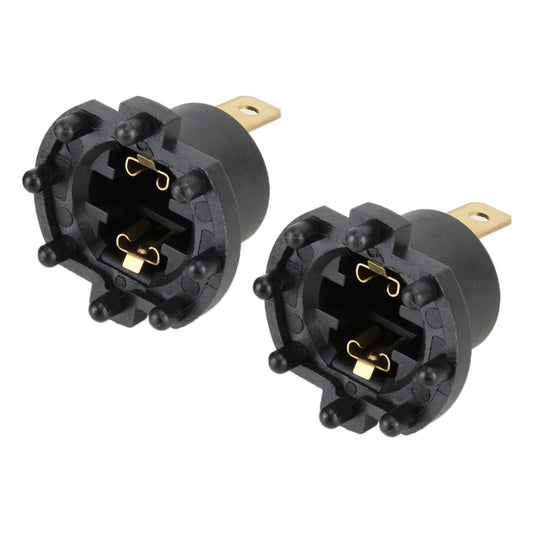 TK-203 1 Pair H7 Halogen Headlight Holder for Mazda 3 5 323 / Kawasaki ER6-F 2002-2005