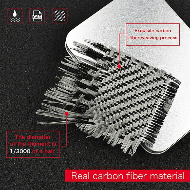 Car Carbon Fiber One-button Start Decorative Sticker for Subaru BRZ / Toyota 86 2013-2017, Left and Right Drive Universal, One-button Start