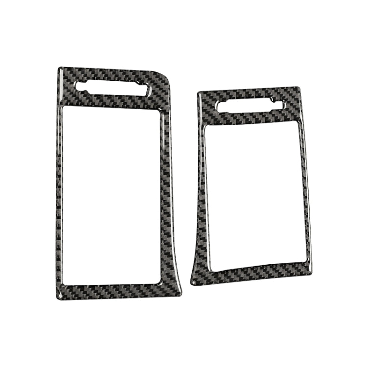 Car Carbon Fiber Left and Rght Air Outlet Decorative Sticker for Lexus IS250 2013-, Left Drive