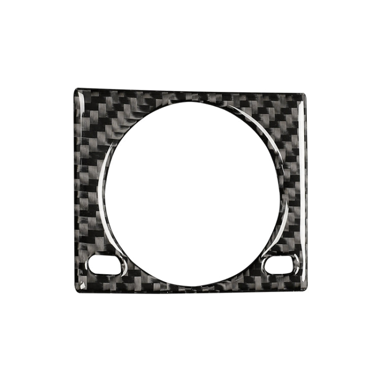 Car Carbon Fiber Clock Box Decorative Sticker for Lexus IS250 2013-, Left Drive