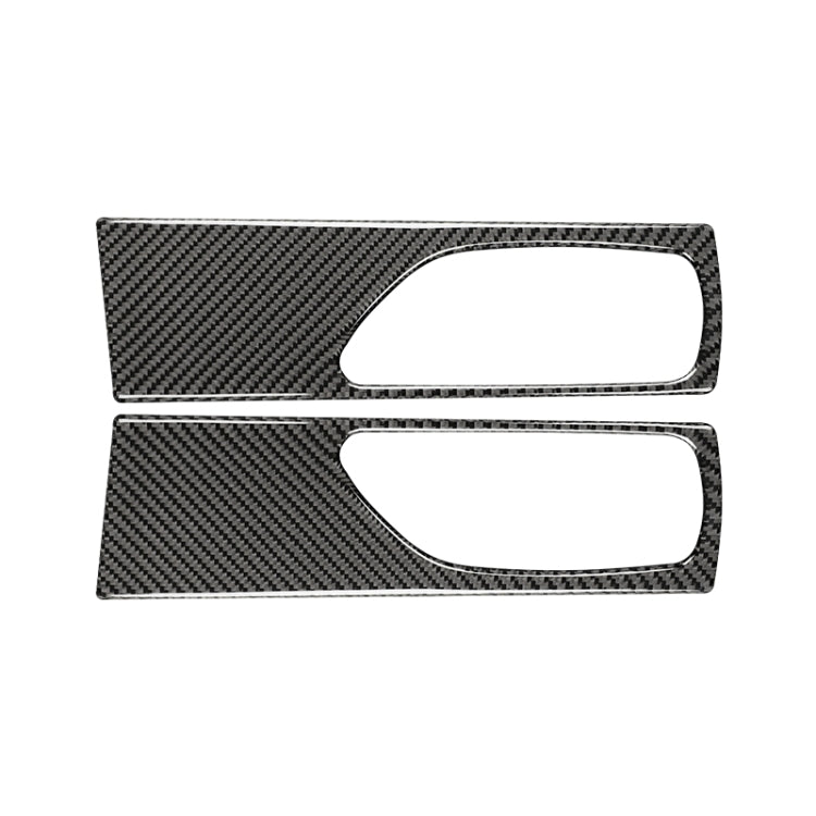 Car Carbon Fiber Rear Door Handle Decorative Sticker for Lexus IS250 2013-, Left Drive
