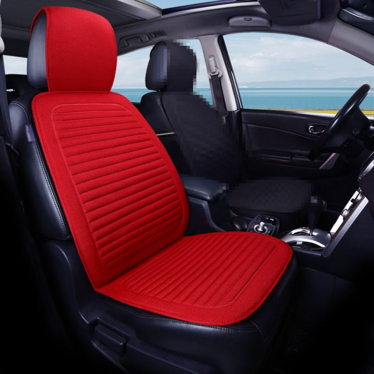 Car Four Seasons Linen Fabric Front Seat Cushion