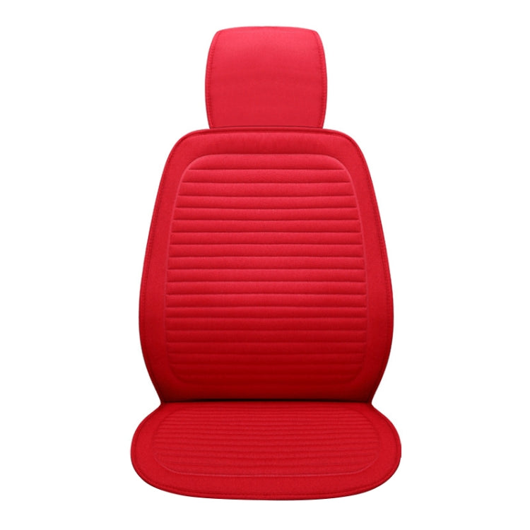 Car Four Seasons Linen Fabric Front Seat Cushion