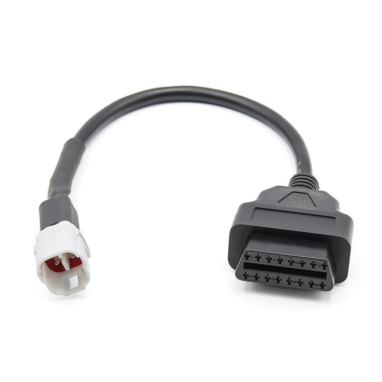Motorcycle OBD Female to 4PIN Connector Cable for Yamaha