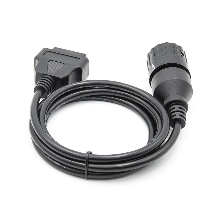 Motorcycle OBD Cable 10PIN to 16PIN Connector Cable for BMW