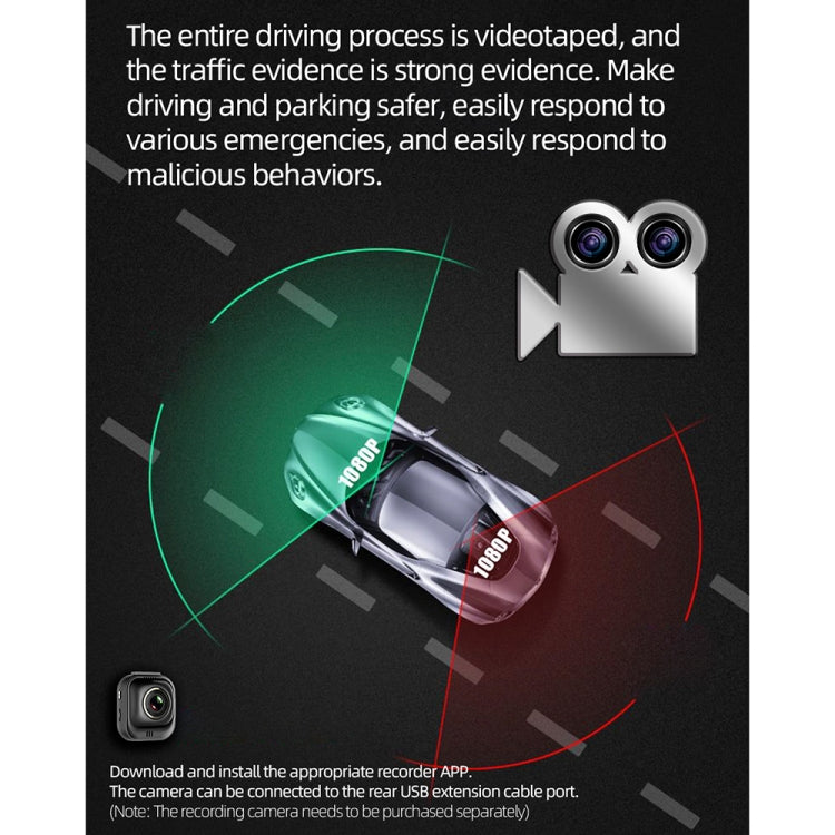 D110 Car Android Navigation Machine Support Mobile Phone Interconnection / Steering Wheel Control