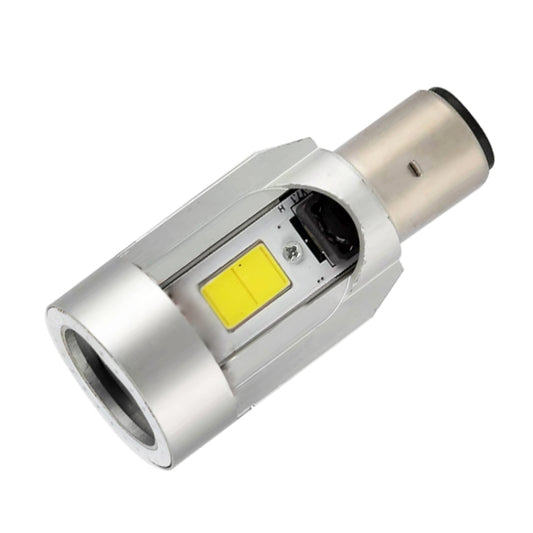 BA20D DC12-80V / 20W / 6000K / 2000LM Motorcycle Headlight with Angel Eyes