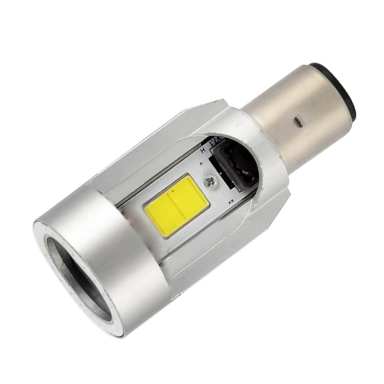 BA20D DC12-80V / 20W / 6000K / 2000LM Motorcycle Headlight with Angel Eyes